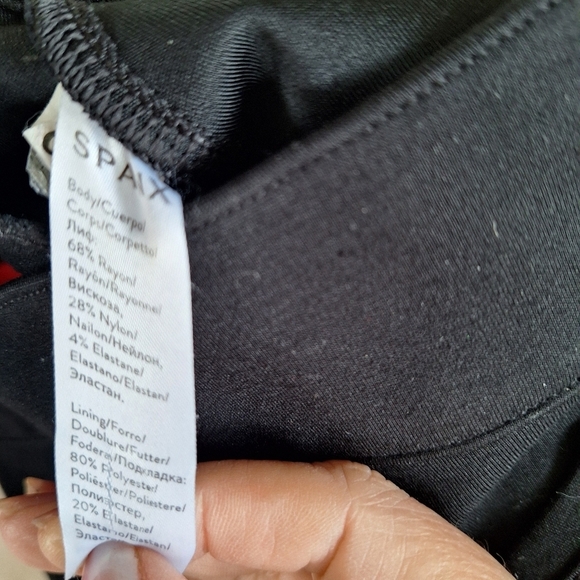 Spanx Perfect Pant Pull On Ponte Black Womens size S - Picture 5 of 8